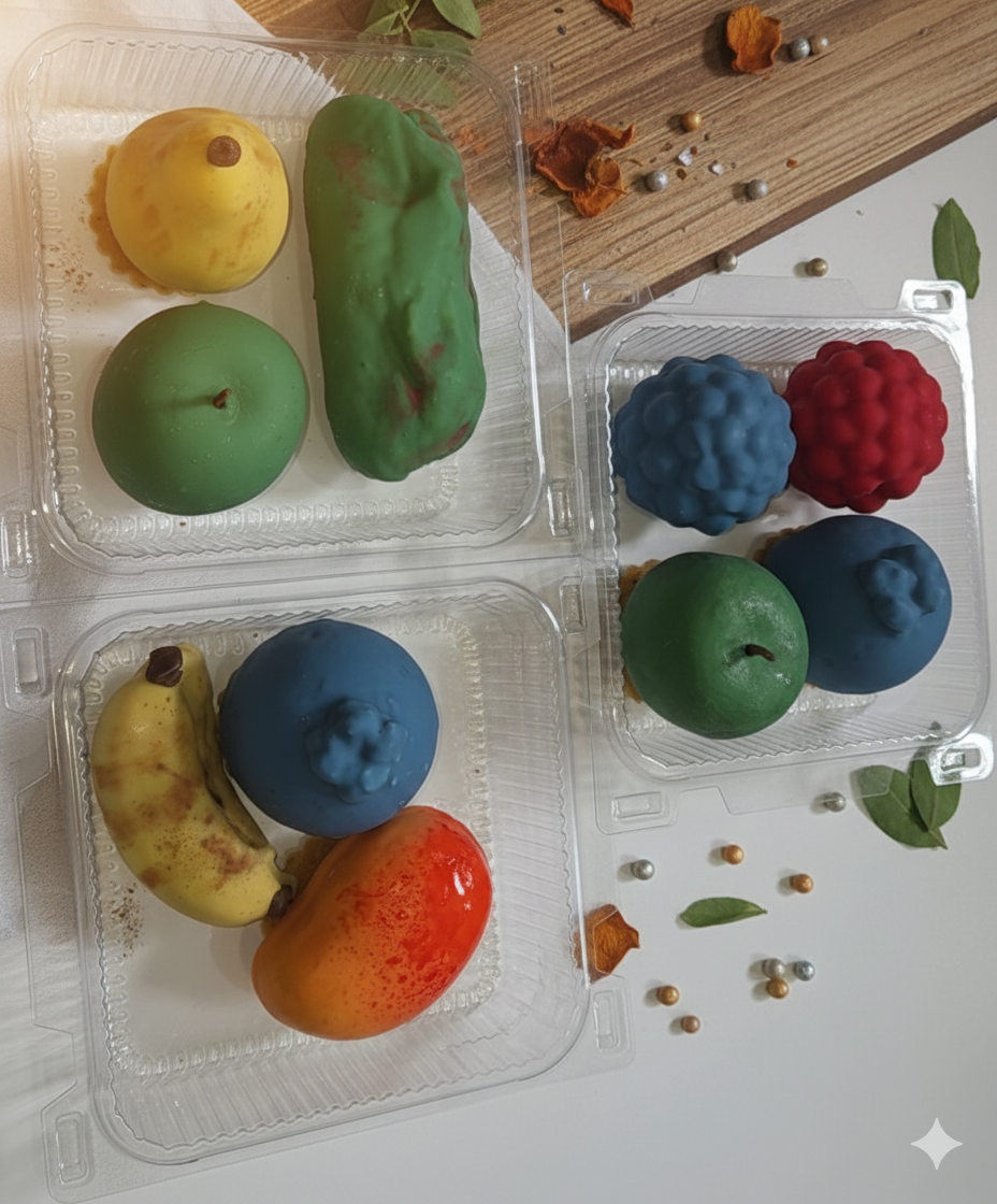 Fruit Mousse Pastries(Smaller Cakes)